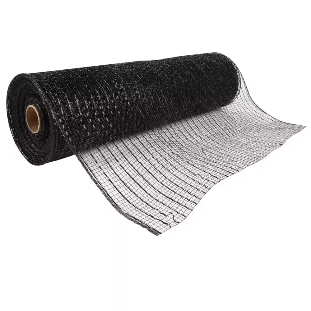 New in plastic Celebrate It black decorating mesh 12‎ inches by 35 feet